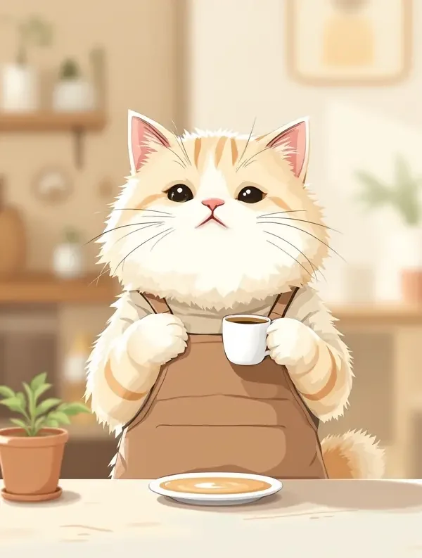 猫咪咖啡馆 番剧封面 - 乐乐动漫